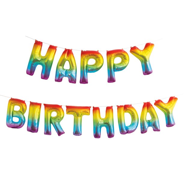 Happy Birthday felirat