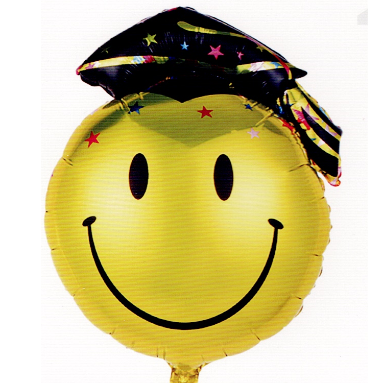 Ballagó kalapos smiley