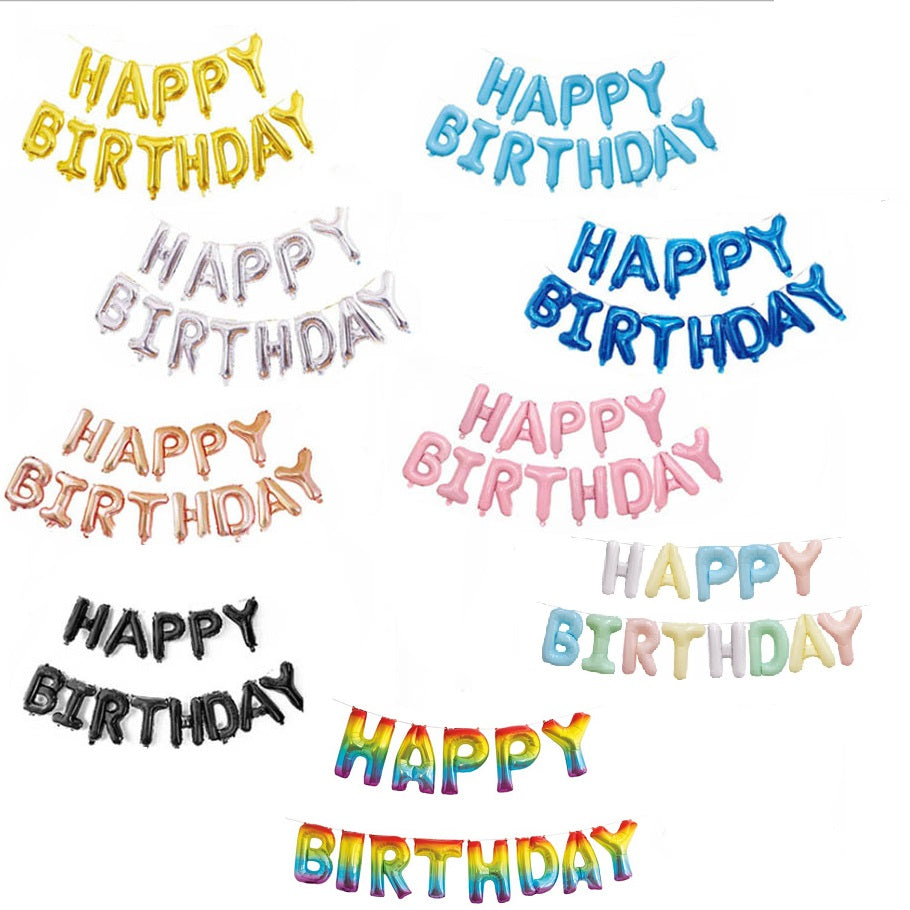 Happy Birthday felirat