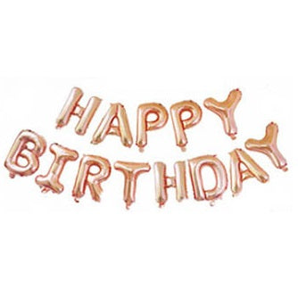 Happy Birthday felirat