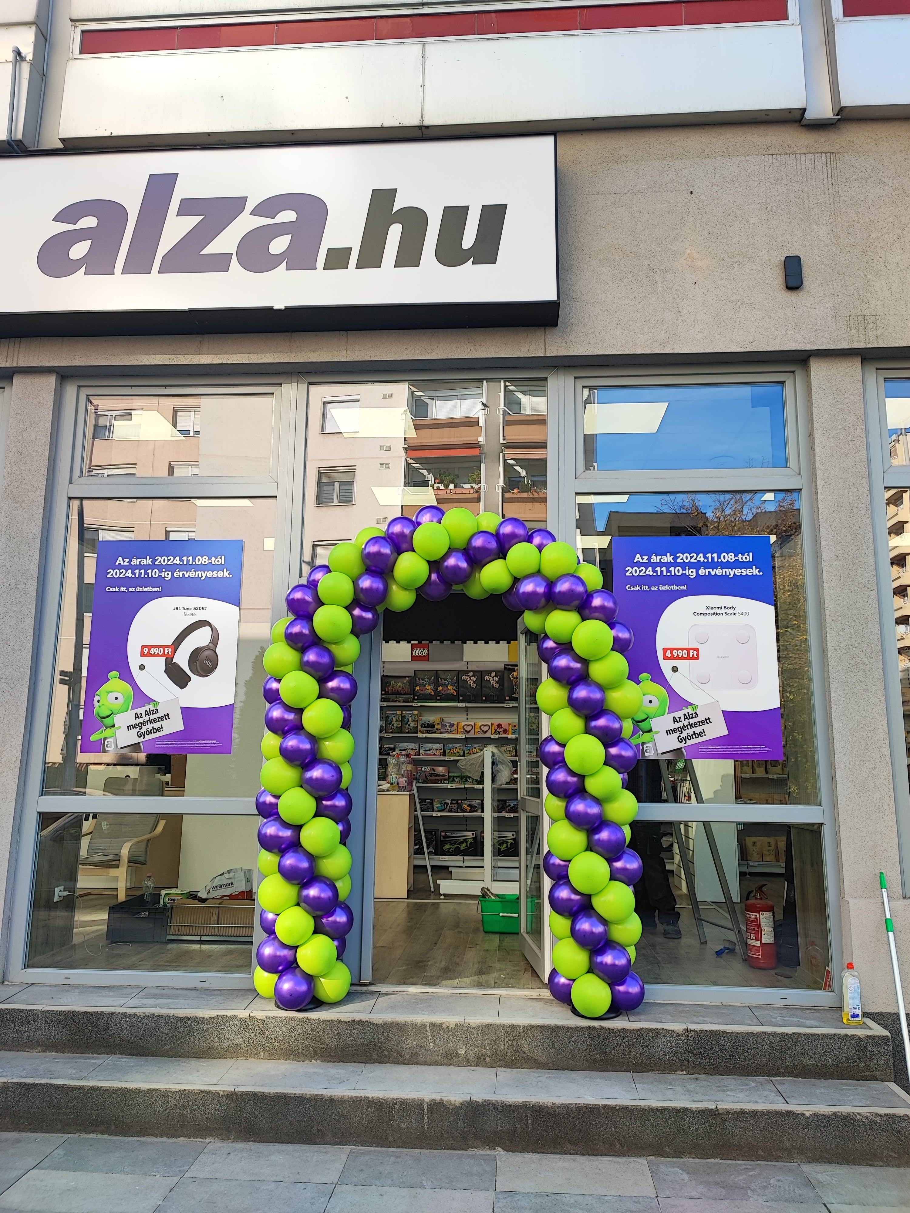 Lufikapu standard bejáratba