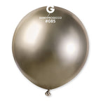 40cm-es króm  gömb