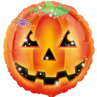 Halloween fej kis pókkal
