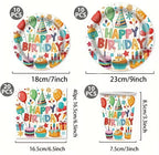 Happy Birthday Színes party csomag