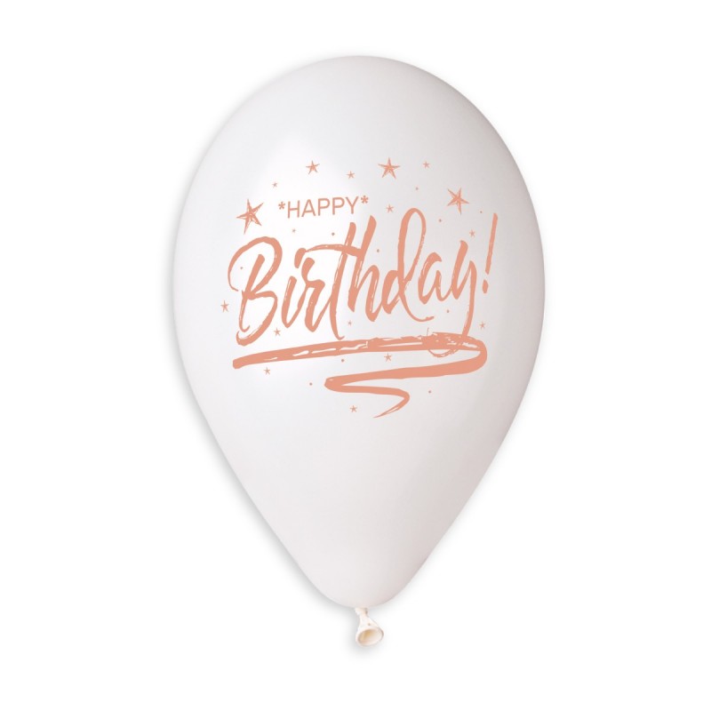 Happy Birthday rosegold