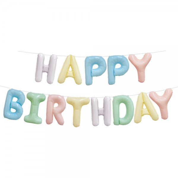 Happy Birthday felirat